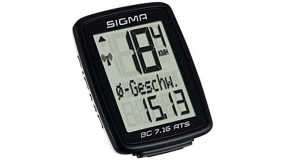 Превью  Велокомпьютер SIGMA BC 7.16 ATS беспроводной (7 функций)